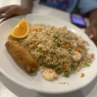a plate of food