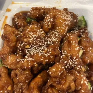 Sesame chicken