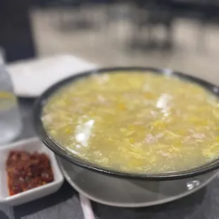 Chicken Corn Soup-- soooo good!!!