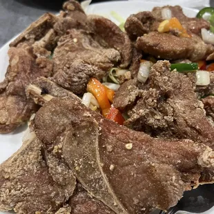 Salt and Pepper Pork Chop