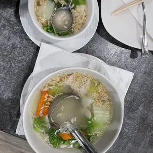 Sizzling Rice Soup