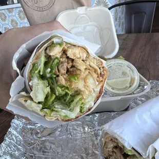 Chicken Shawarma Wrap