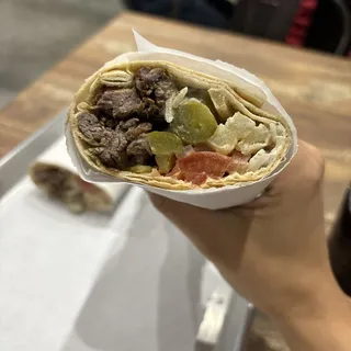 Beef/Lamb Shawarma Wrap
