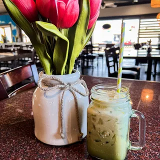 Matcha Iced Latte