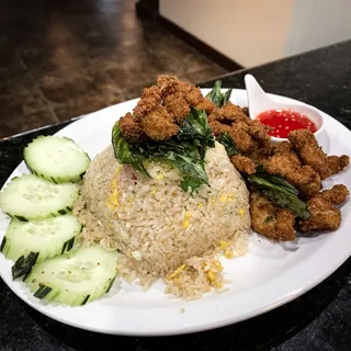 Thai Fried Chicken Fried Rice