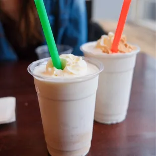Cookie Butter and Nutella Milkshake