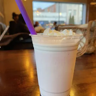Strawberry Nesquick shake