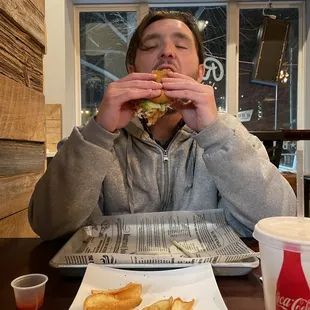 Vincent Vega Sandwich Royale Fries