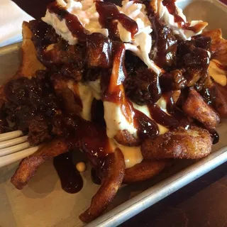 Royale Fries and Brisket