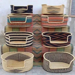 baskets stacked on top of each other