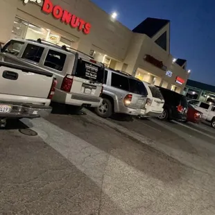 Out side early morning