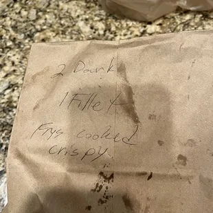 As u can see I did ask for crispy fries