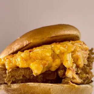 Pimento cheese chicken sandwich