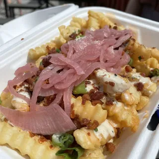 Loaded Crinkle Cut Fries