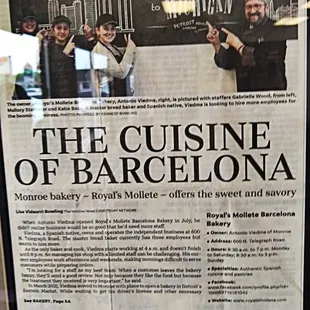 Great News from Monroe Mi newspaper, Google it to read full story