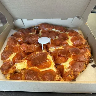 Monroe Style Pepperoni Pizza