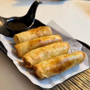 Chicken Egg Rolls. Dinner 12/17/2024