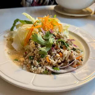 Larb Chicken. Dinner 12/17/2024