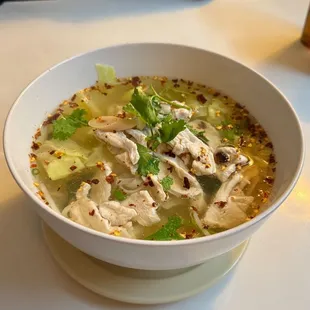 Tom Yum Kai. Dinner 12/17/2024