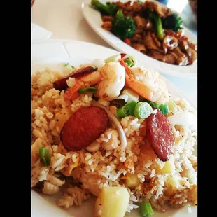 Amazing chicken fried rice!