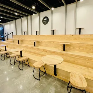 Awesome seating area.