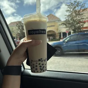 Peppermint Milk Tea