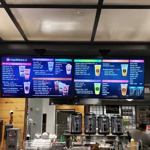 Menu..a drink for everyone!!