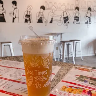 must-try for beginners: Cheese Cream Jasmine Green Tea