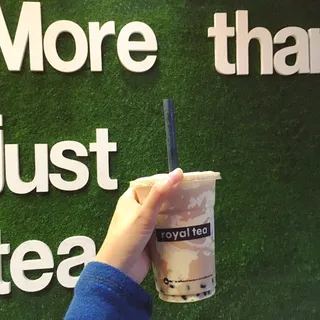 Puff Cream Boba Milk Tea