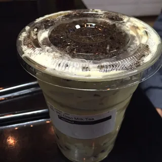 Puff Cream Oreo Milk Tea