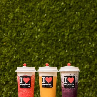 Cheese Mousse Black Grape Slush