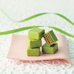 Chocolate Wafers &quot;Maccha Cream&quot;