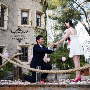 My proposal at Hollywood Castle, by working with Royce Wedding.