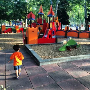 Coolest toddler friendly playground I've seen so far