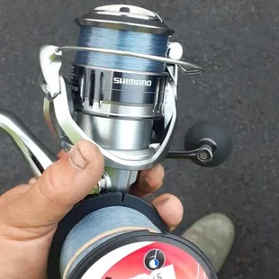 Always get my reels spooled at roys