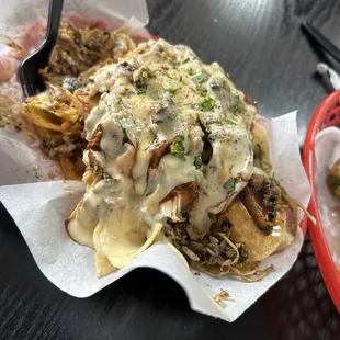 Jerk chicken nachos were awesome!