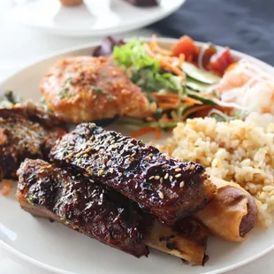 My delicious buffet highlights.