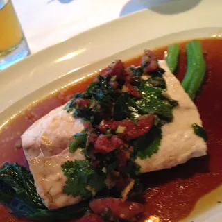 "Chinese Style" Steamed Whole Big Island Moi