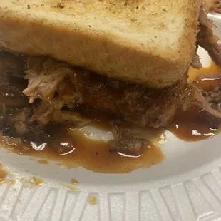 brisket sandwich