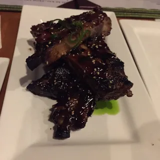 Wood Smoked Mongolian Spiced Baby Ribs