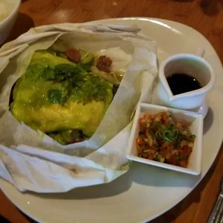 Jade Pesto Steamed Hawaiian Kampachi