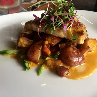 Macadamia Nut Crusted Mekajiki