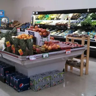 Produce section