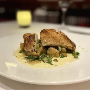 Mahi-mahi is so flakey, light and buttery
