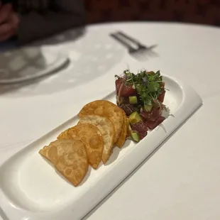 Tuna tartare appetizer -- Technically good.  But wish I didn&apos;t pay for it. You can get this elsewhere for cheaper.