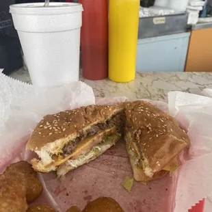 Quarter Cheese Squeeze Burger