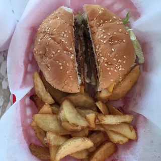 Quarter Cheese Squeeze Burger