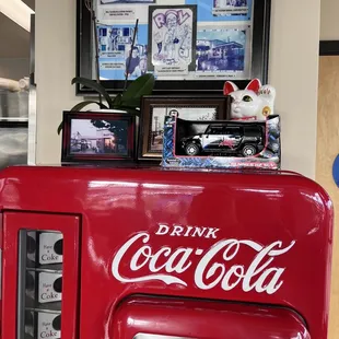 Love this memorial to Roy and the original gas station. Hre