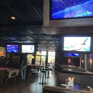 Front of bar on Thursday 7pm