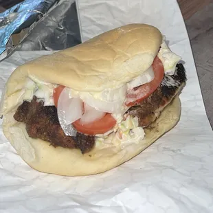 Jerk Chicken Sandwich